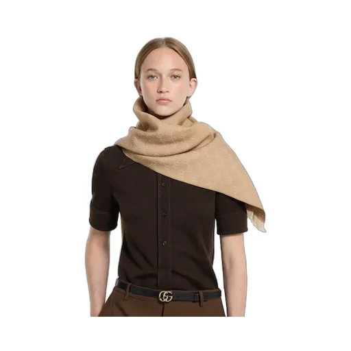 Gg Wool Scarf