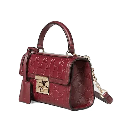 Padlock Small Top Handle Bag