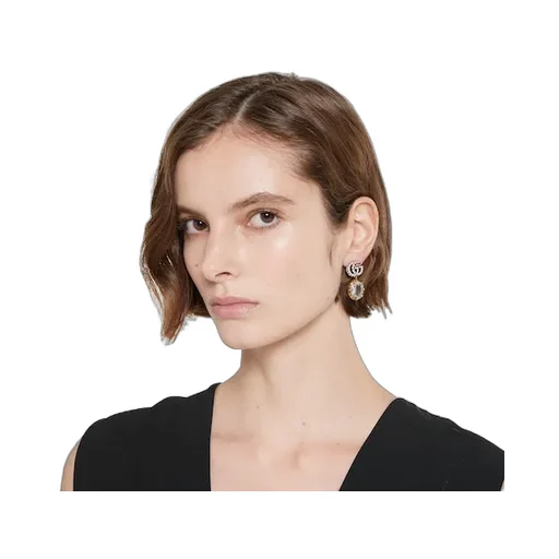 Gg Marmont Crystal Earrings
