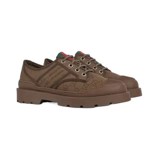 Lace-Up Shoe With Web