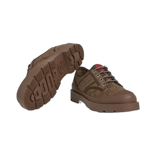 Lace-Up Shoe With Web