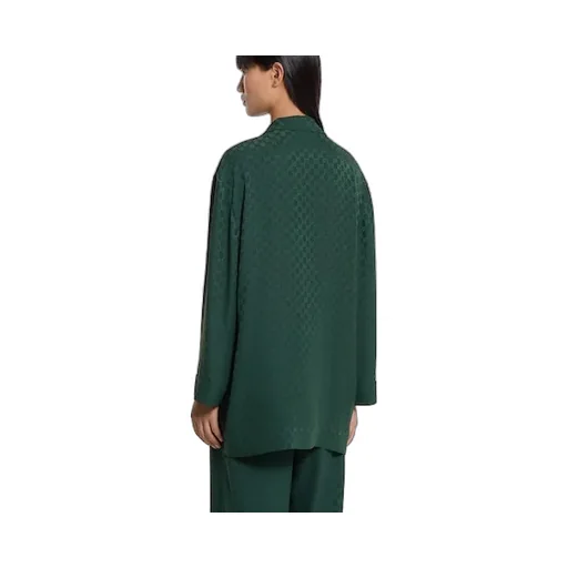 Gg Silk Jacquard Shirt