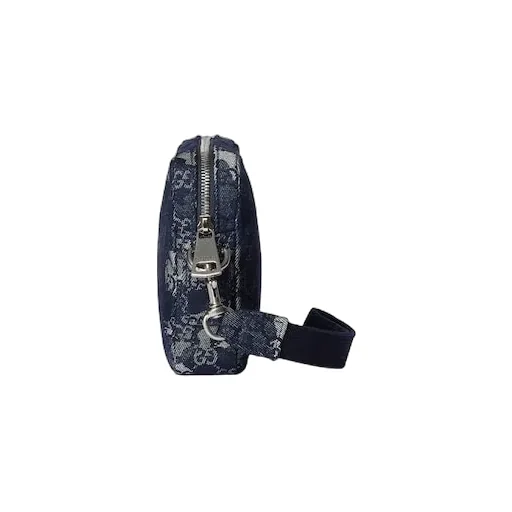 Gg Denim Small Crossbody Bag