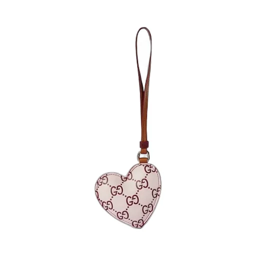 Heart-Shaped Bag Charm