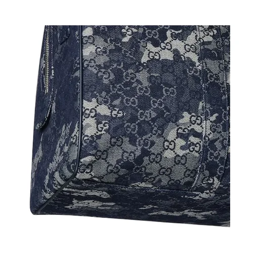Gg Denim Duffle Bag