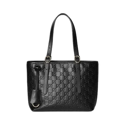 Gg Emblem Medium Tote Bag