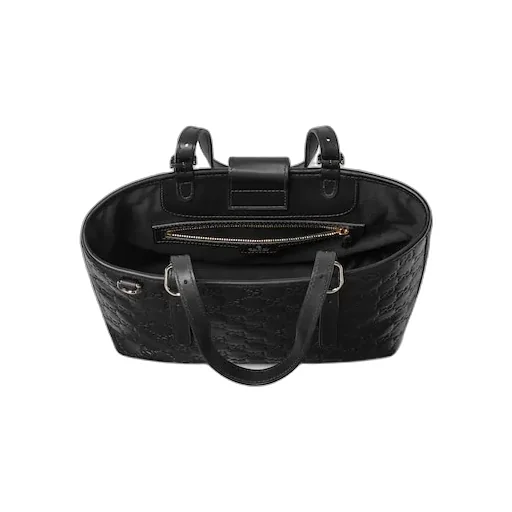 Gg Emblem Medium Tote Bag
