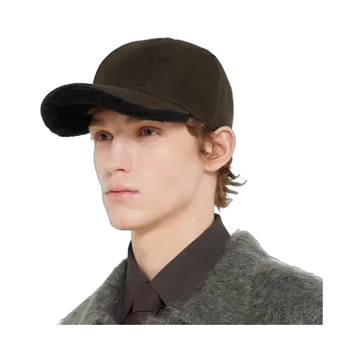 Cotton Shearling Bucket Hat
