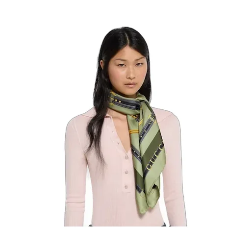 Printed Silk Twill Carré