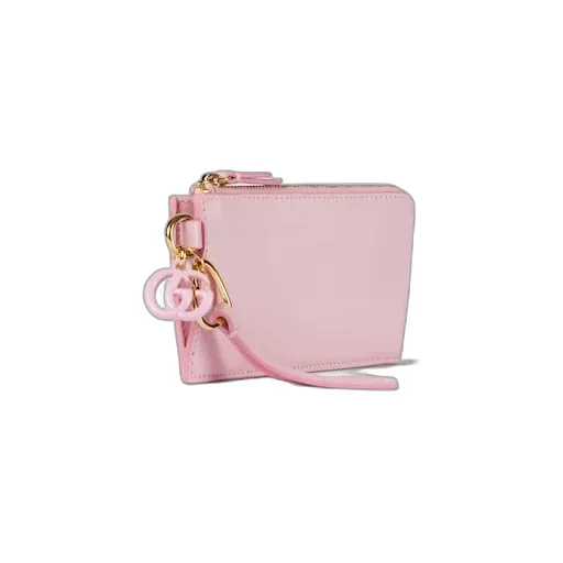 Card Case With Double G Charm