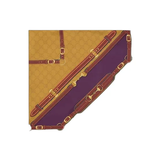 Printed Silk Twill Carré