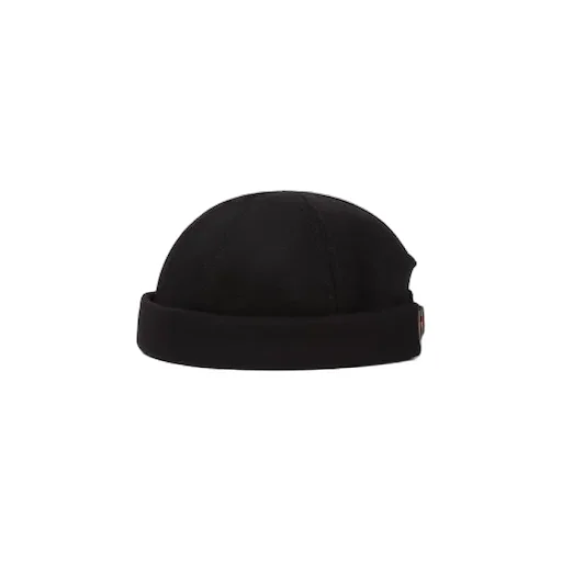 Wool Hat With Embroidery