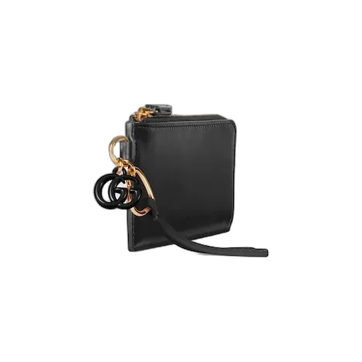 Card Case With Double G Charm