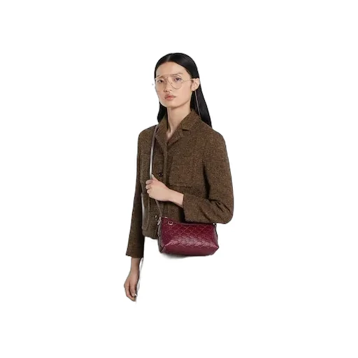 Gg Emblem Small Shoulder Bag