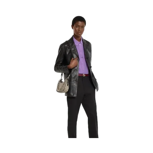 Gg Emblem Small Shoulder Bag