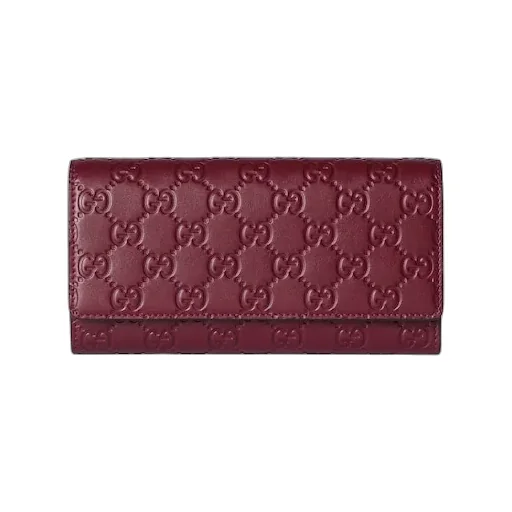 Gg Emblem Continental Wallet