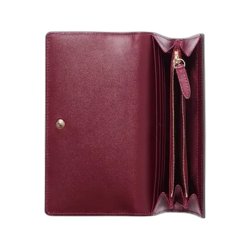 Gg Emblem Continental Wallet