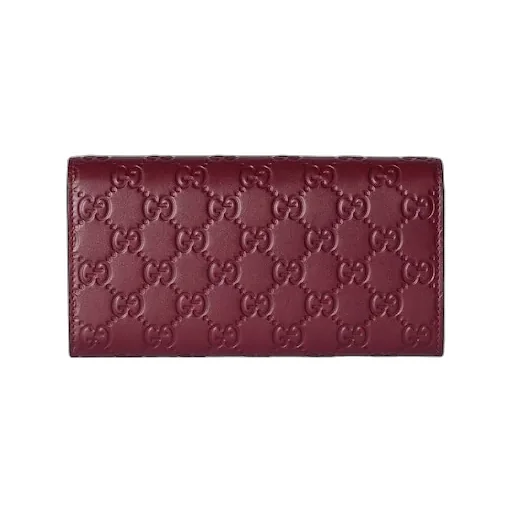 Gg Emblem Continental Wallet