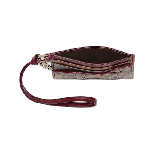 Card Case With Double G And Dog