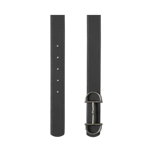 Reversible Leather Belt With Horsebit