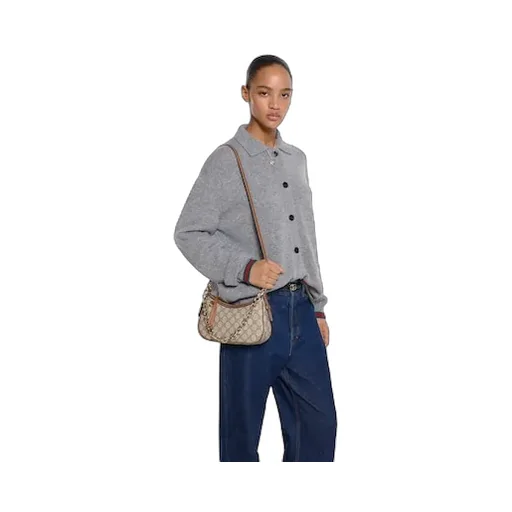 Gg Emblem Small Shoulder Bag