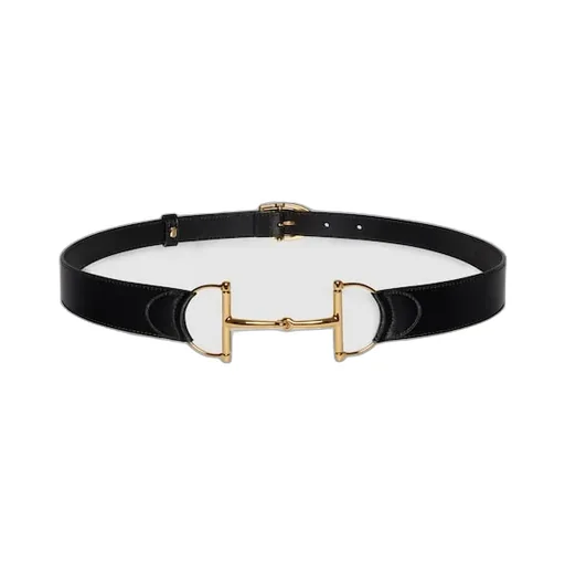 Belt With Oversized Horsebit