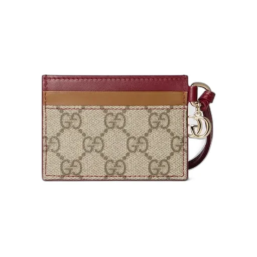 Card Case With Double G And Dog