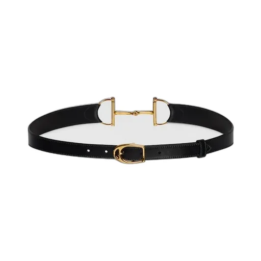 Belt With Oversized Horsebit
