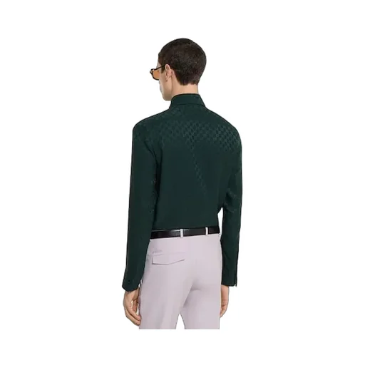 Gg Silk Jacquard Shirt