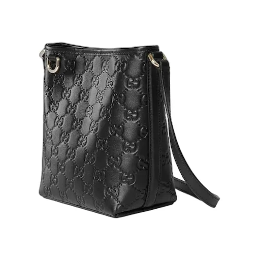 Gg Emblem Nano Bucket Bag