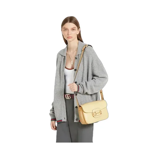 Gucci Horsebit 1955 Aura Small Shoulder Bag