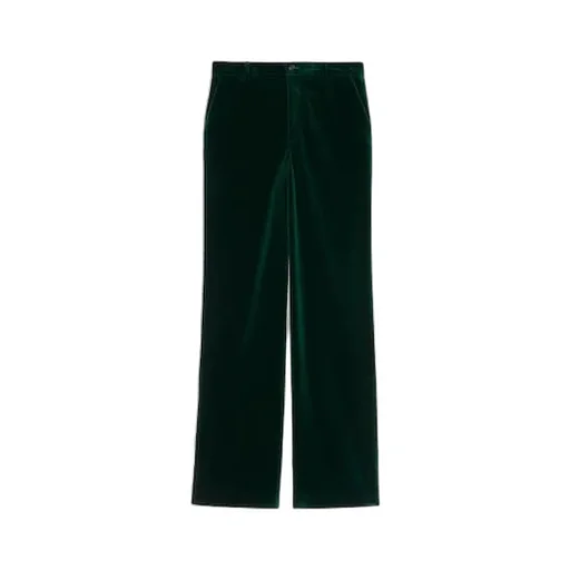 Soft Stretch Cotton Velvet Pant