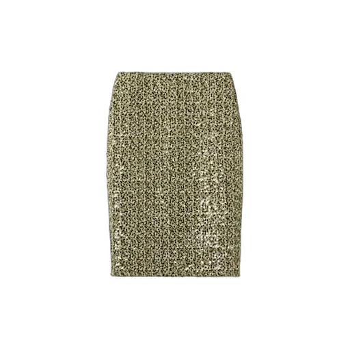 Wool Cotton Bouclé Skirt