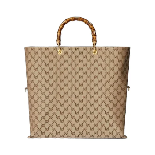 Bamboo Large Reversible Tote Bag