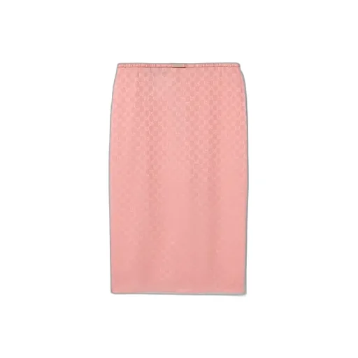 Gg Silk Jacquard Skirt