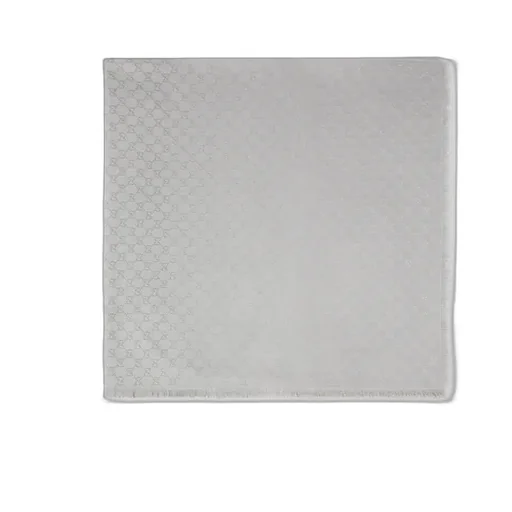 Printed Gg Cotton Wool Lamé Shawl