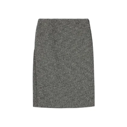 Seeded Wool Skirt