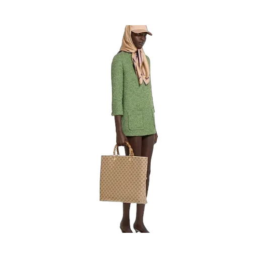 Bamboo Large Reversible Tote Bag