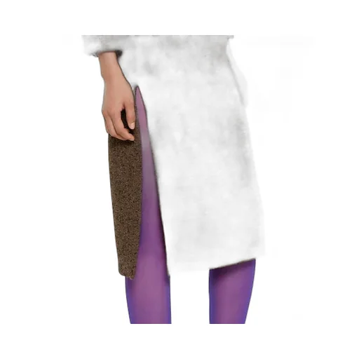 Seeded Wool Skirt