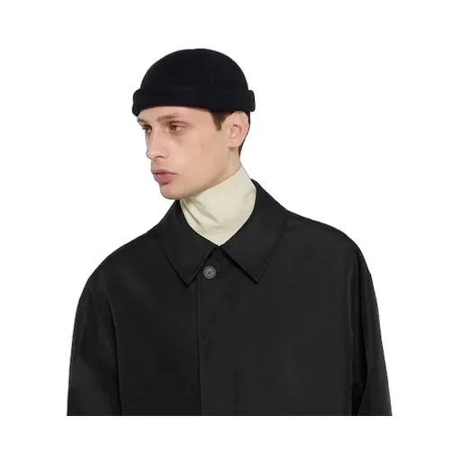 Technical Poplin Coat