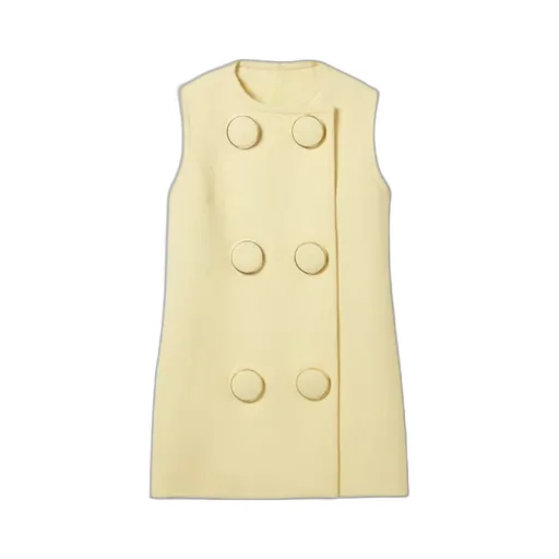 Vest With Maxi Buttons