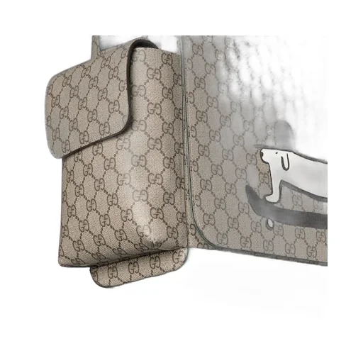 Large Printed Gg Changing Bag