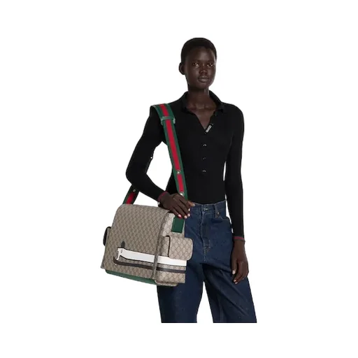 Large Printed Gg Changing Bag
