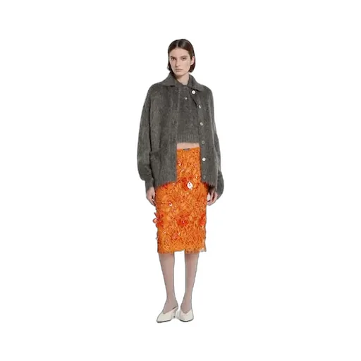Flora Lace Skirt With Beads