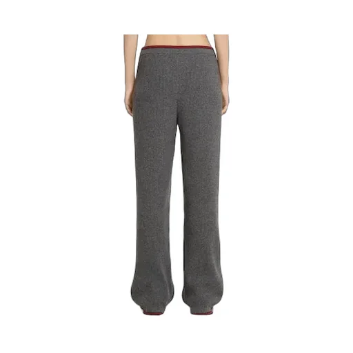 Soft Rib Felted Wool Pants