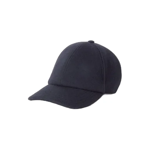 Wool Baseball Hat With Embroidery