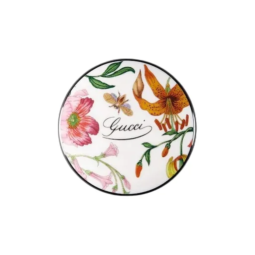 Gucci Flora Print Small Round Box