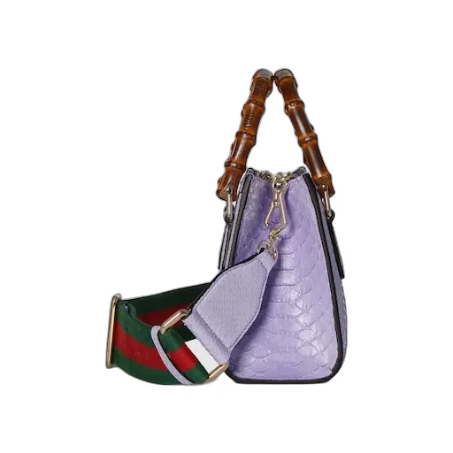 Gucci Diana Small Python Tote Bag
