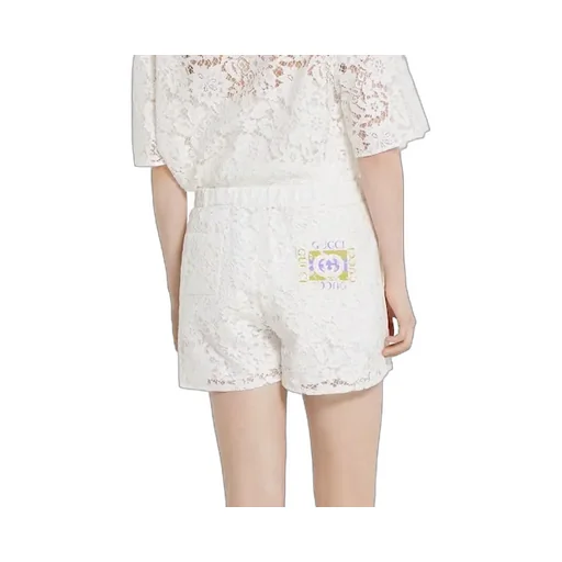 Gucci Floral Lace Shorts