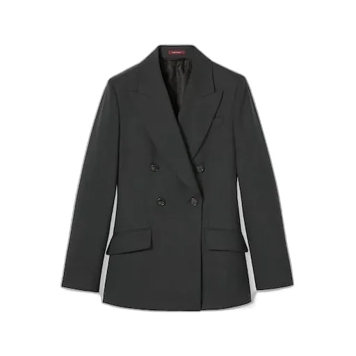 Double-Breasted Wool Jacket